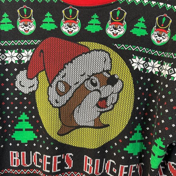 Buc-ee's Nutcracker Soldier Ugly Christmas Sweater Unisex Size Small - Picture 4 of 4